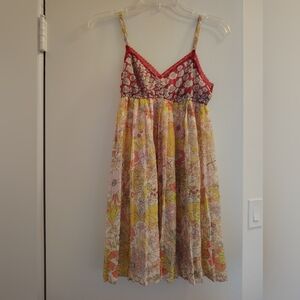 Liberty of London For Target Lace-Trim Floral Cami Nightwear/ Slips